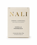 NALI CREMA CORPORAL VAINILLA FRAMBUESA 15 SOBRES